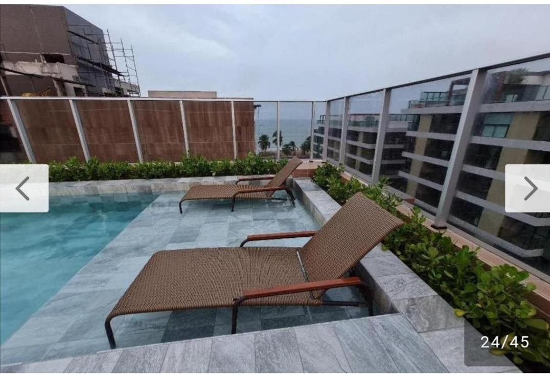 Flat Cabo Branco Mobiliado Apartment Joao Pessoa Luaran gambar